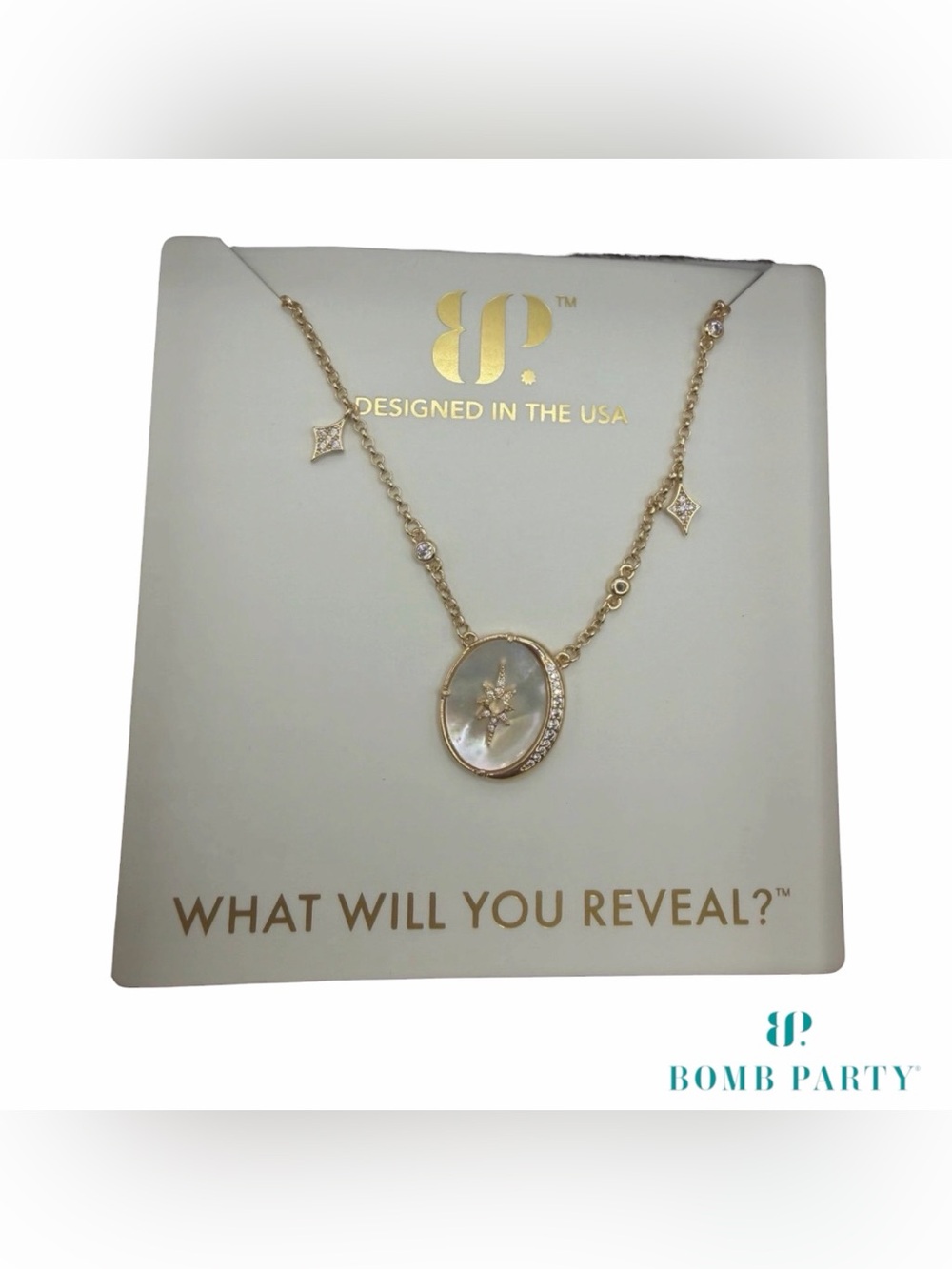 NWT - BP HALO 2026 Gold Plated Necklace - Bound by Love